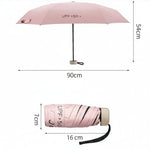 Mini Umbrella Compact Lightweight Sun & Rain Protection