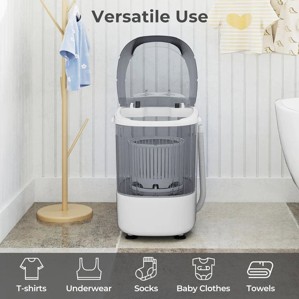 Mini Washing Machine 2.5kg Capacity Wash & Spin