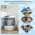 Mini Washing Machine 2.5kg Capacity Wash & Spin