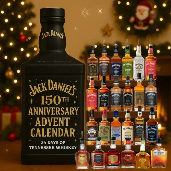 Miniature Bottle Advent Calendar 24-Piece Display Set