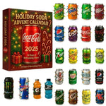 Miniature Bottle Advent Calendar 24-Piece Display Set
