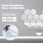 Mirror Film Self-Adhesive Shatterproof Cut-To-Size