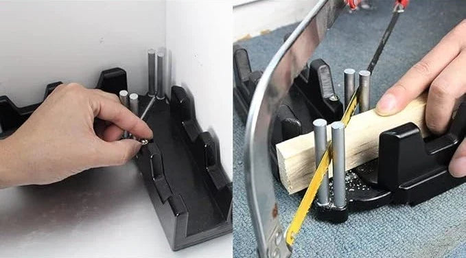 Mitre Gauge & Saw Guide Adjustable 90°–180° Locking Gears