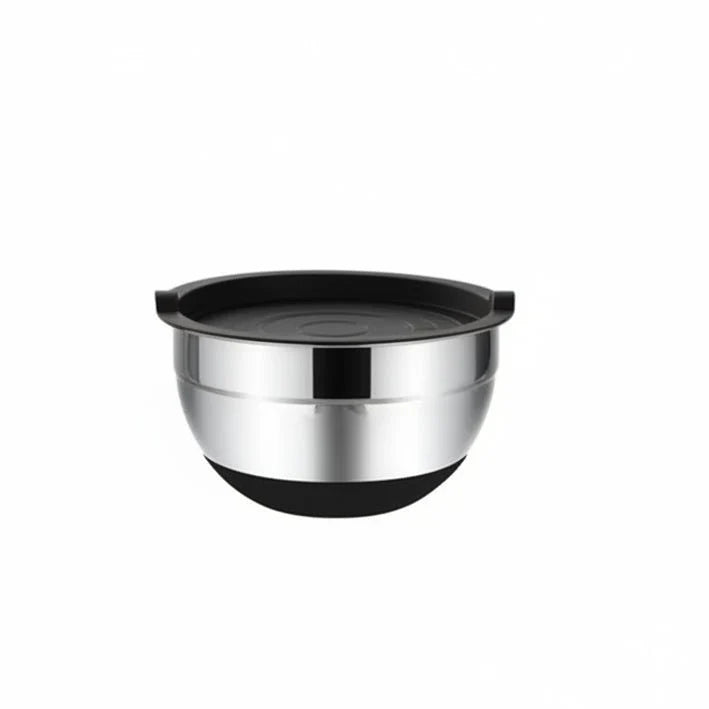 Mixing Bowl Stainless Steel Non-Slip Silicone Base