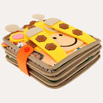 Montessori Activity Book Felt 12 Interactive Pages Carry Handle