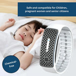 Mosquito Repellent Bracelet Chemical-Free Ultrasonic USB Rechargeable