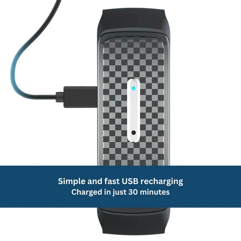 Mosquito Repellent Bracelet Chemical-Free Ultrasonic USB Rechargeable