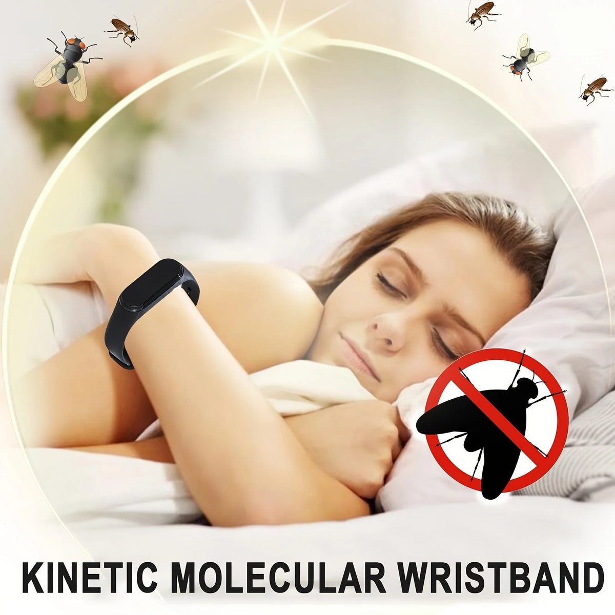 Mosquito Repellent Bracelet Motion-Activated & Chemical-Free