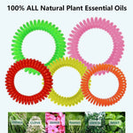Mosquito Repellent Bracelets DEET-Free Waterproof Set of 24