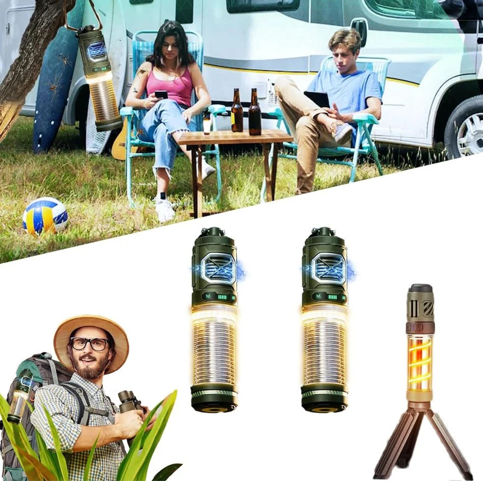 Mosquito Repellent Lamp Rechargeable Waterproof 40-Foot Coverage
