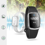 Mosquito Repellent Wristband Ultrasonic USB-Rechargeable Water-Resistant