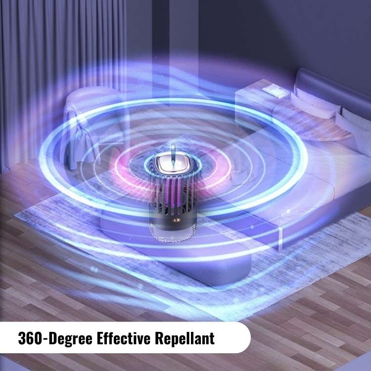 Mosquito Trap Chemical-Free UV Light 12-Hour Rechargeable
