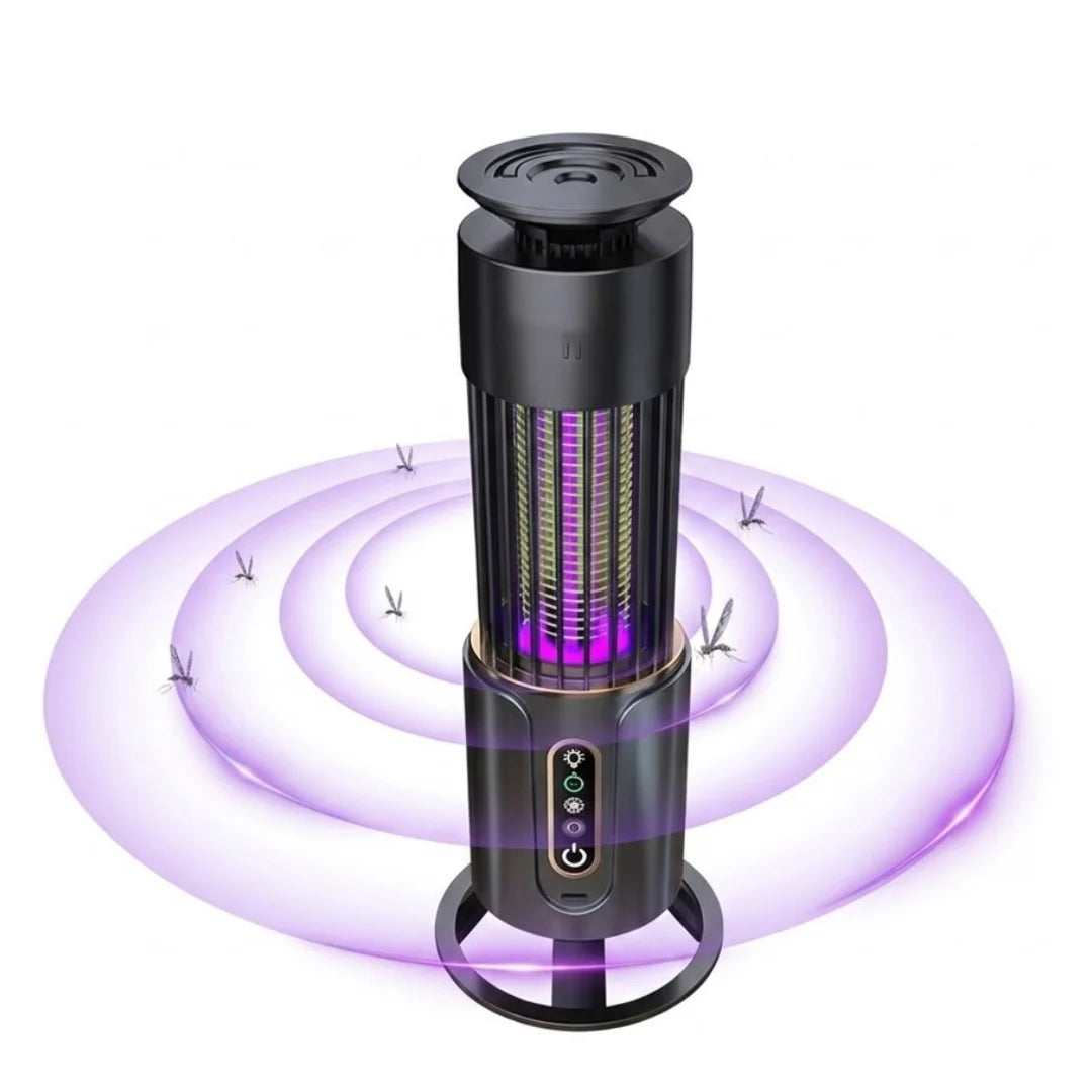 Mosquito Trap Lamp UV LED Rechargeable Cordless