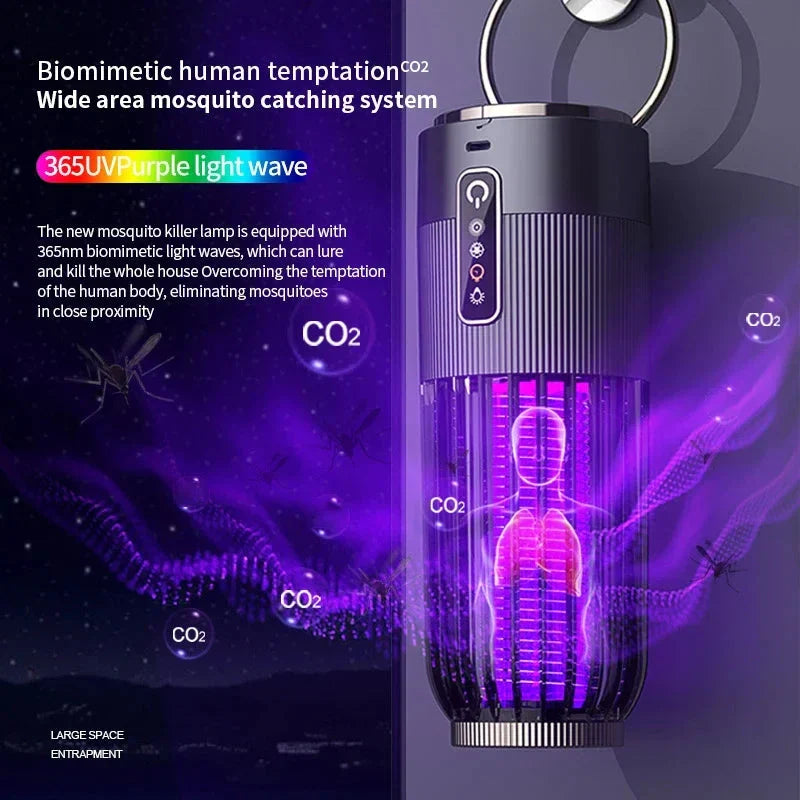 Mosquito Trap Rechargeable UV Light & Zapper