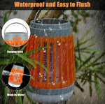 Mosquito Zapper Lamp Solar & USB Rechargeable Portable