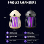 Mosquito Zapper Lamp UV Light 3000V Electric Grid