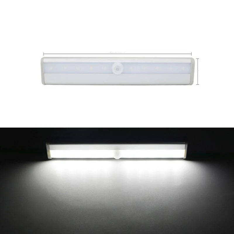 Motion Sensor Light Battery-Powered Aluminum & Magnetic Mount