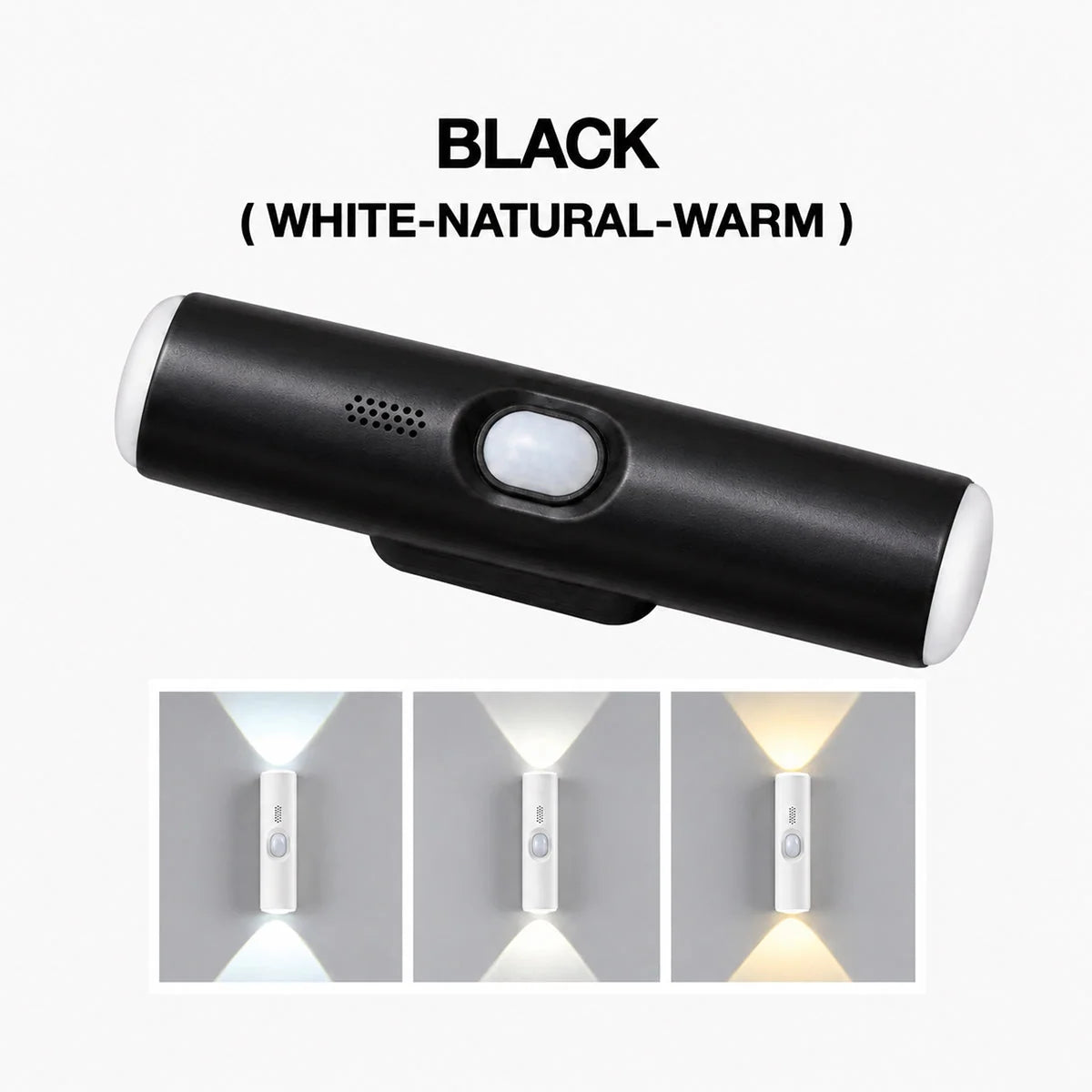 Motion Sensor Light Magnetic Mount RGB Color Options