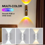 Motion Sensor Light Magnetic Mount RGB Color Options