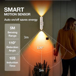 Motion Sensor Light Magnetic Mount RGB Color Options