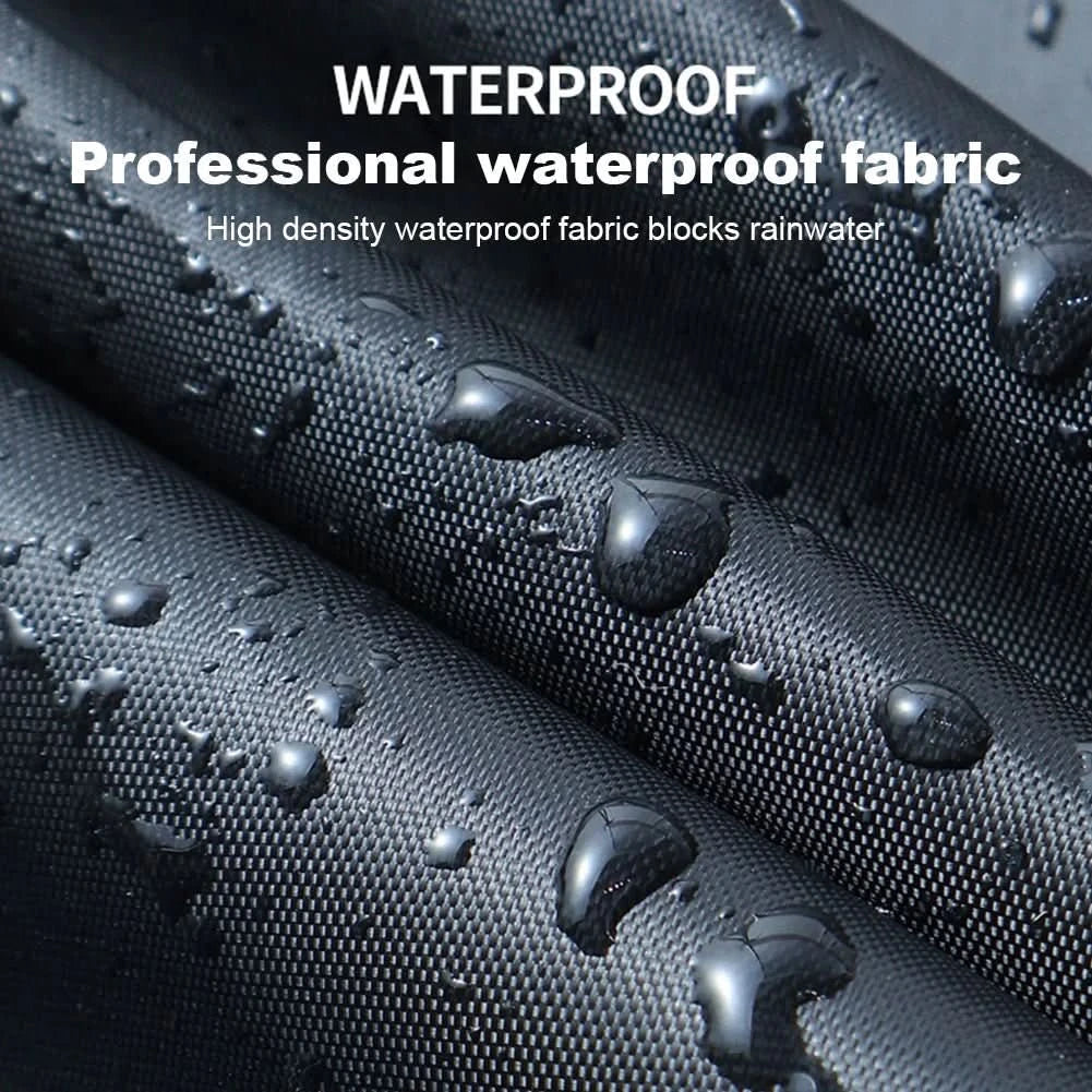 Motorcycle Cover Waterproof UV-Resistant Dustproof With Reflective Strips