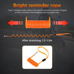 Motorcycle Disc Lock 120dB Alarm Waterproof USB-C Rechargeable
