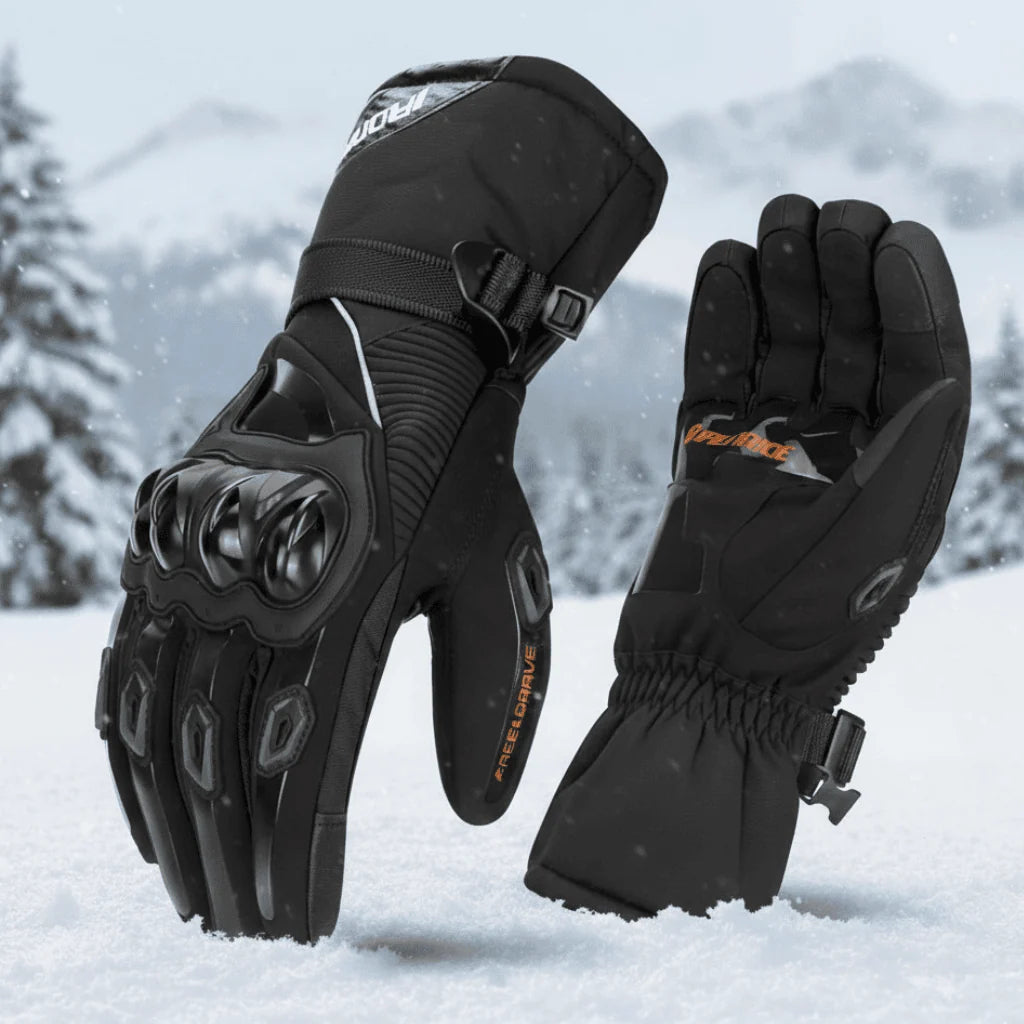 Motorcycle Gloves Waterproof Insulated Touchscreen Compatible