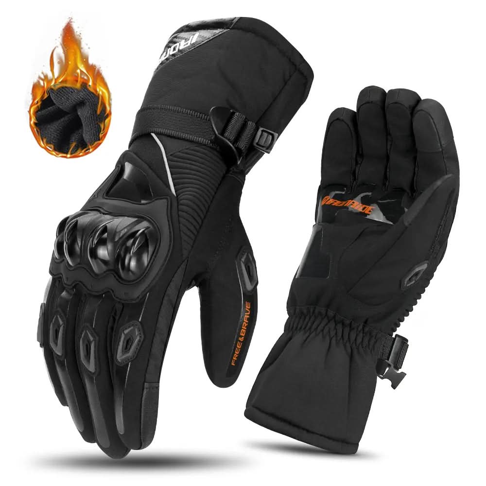 Motorcycle Gloves Waterproof Insulated Touchscreen Compatible