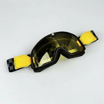 Motorcycle Goggles UV Protection Fits Over Glasses Scratch-Resistant Lenses