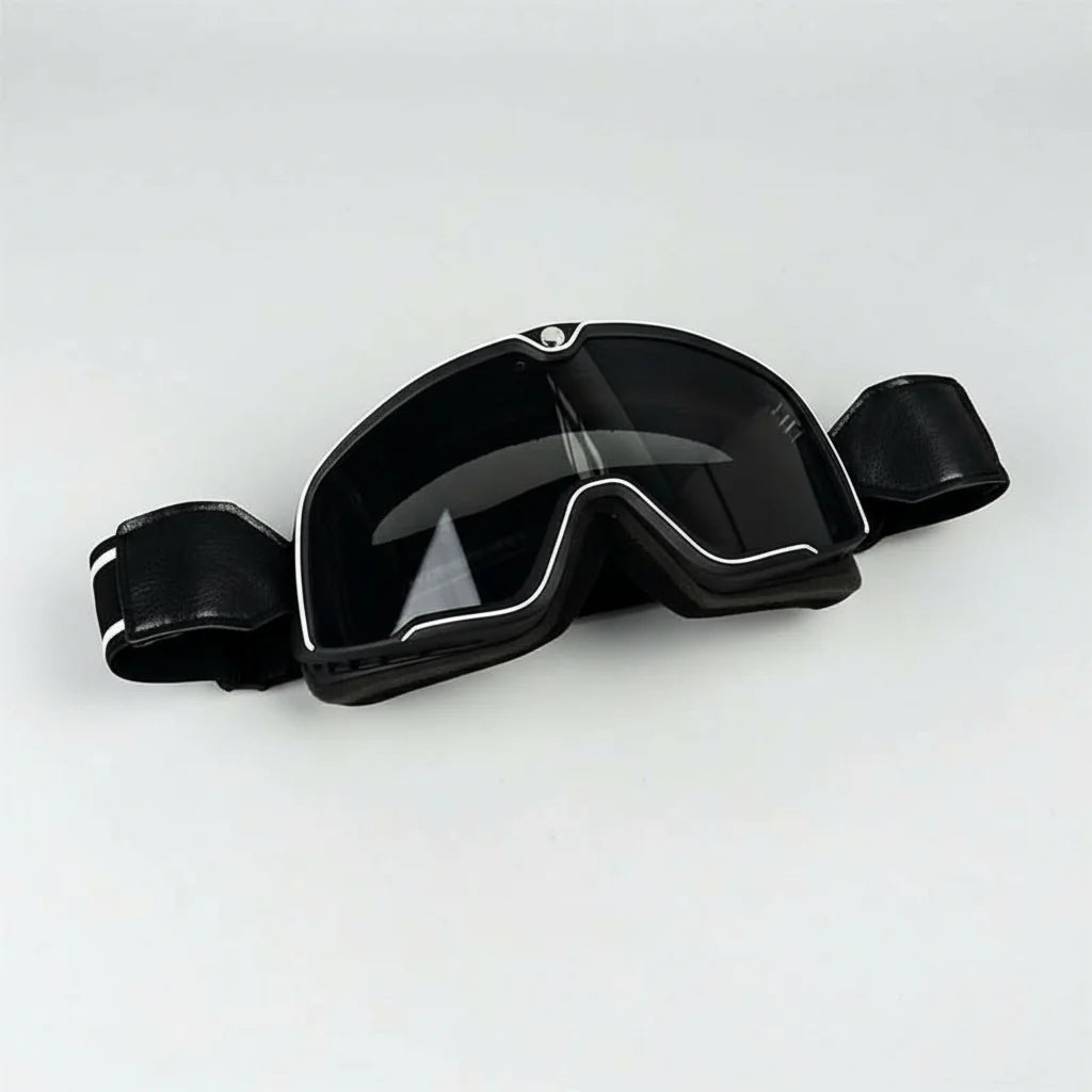 Motorcycle Goggles UV Protection Fits Over Glasses Scratch-Resistant Lenses