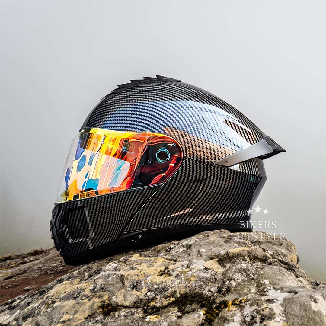 Motorcycle Helmet Flip-Up Dual Lens DOT & ECE Certified