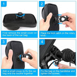 Motorcycle Phone Holder Waterproof Universal Handlebar Mount