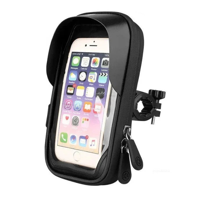 Motorcycle Phone Holder Waterproof Universal Handlebar Mount