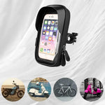 Motorcycle Phone Holder Waterproof Universal Handlebar Mount