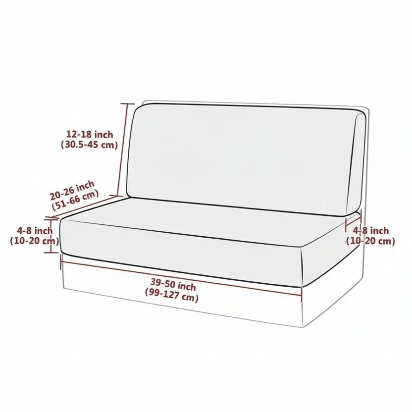 Motorhome Seat Cover Set Stretchy Universal Fit Upholstery Protection
