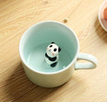 Mug 3D Animal Ceramic Microwave & Dishwasher Safe
