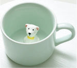 Mug 3D Animal Ceramic Microwave & Dishwasher Safe