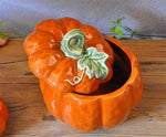 Mug And Bowl Set Ceramic Pumpkin-Shaped Set of 2