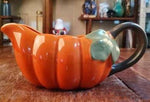 Mug And Bowl Set Ceramic Pumpkin-Shaped Set of 2
