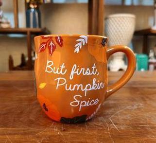 Mug And Bowl Set Ceramic Pumpkin-Shaped Set of 2