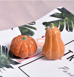 Mug And Bowl Set Ceramic Pumpkin-Shaped Set of 2
