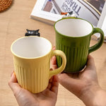 Mug Ceramic 3D Hanging Cat Design 11.8 fl oz