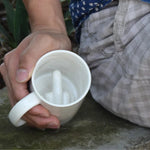 Mug Ceramic Middle Finger Design For Hot & Cold Drinks