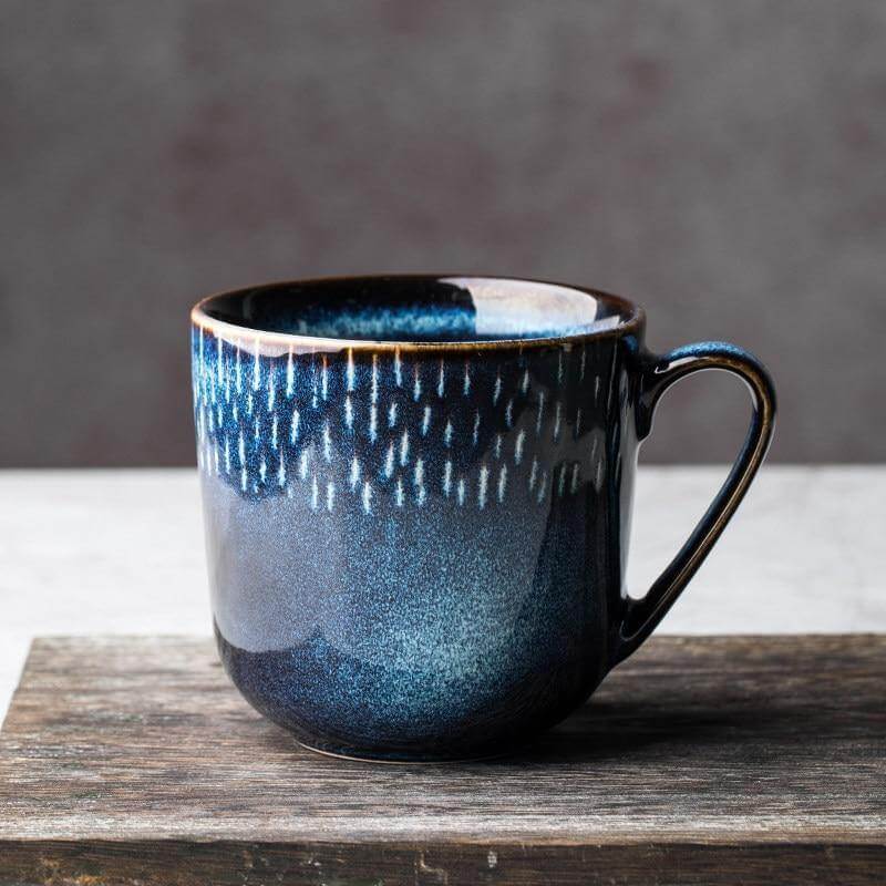 Mug Ceramic With Lid & Spoon Microwave-Safe