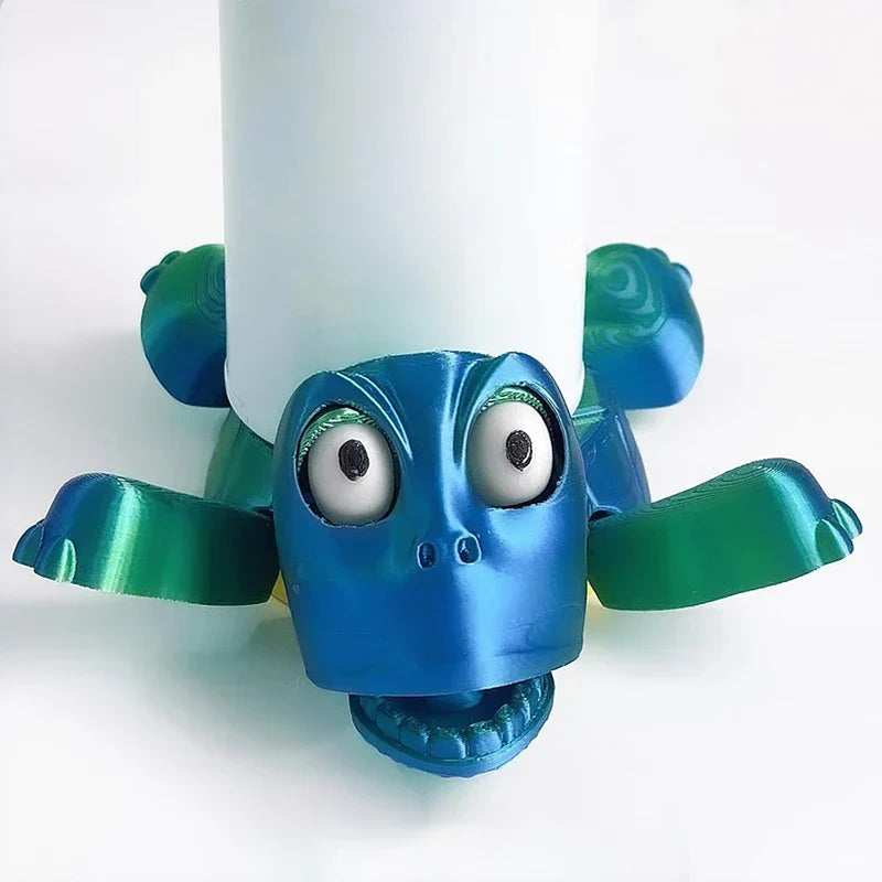 Mug Coaster Turtle Design 3D-Printed Furniture Protection