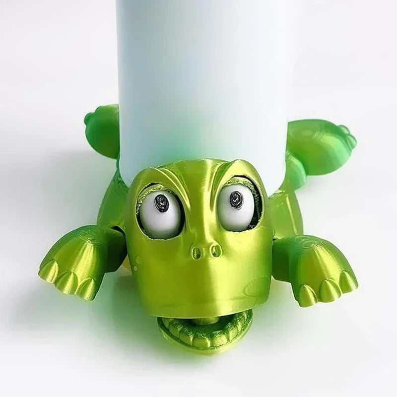 Mug Coaster Turtle Design 3D-Printed Furniture Protection