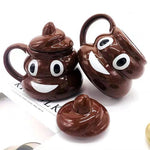 Mug Porcelain Cool-Touch Poop Emoji Design