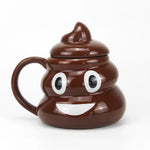 Mug Porcelain Cool-Touch Poop Emoji Design