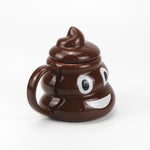 Mug Porcelain Cool-Touch Poop Emoji Design