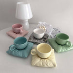 Mug Set Ceramic Colorful Sculptural Design